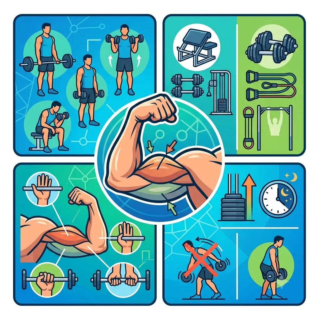 biceps workout chart