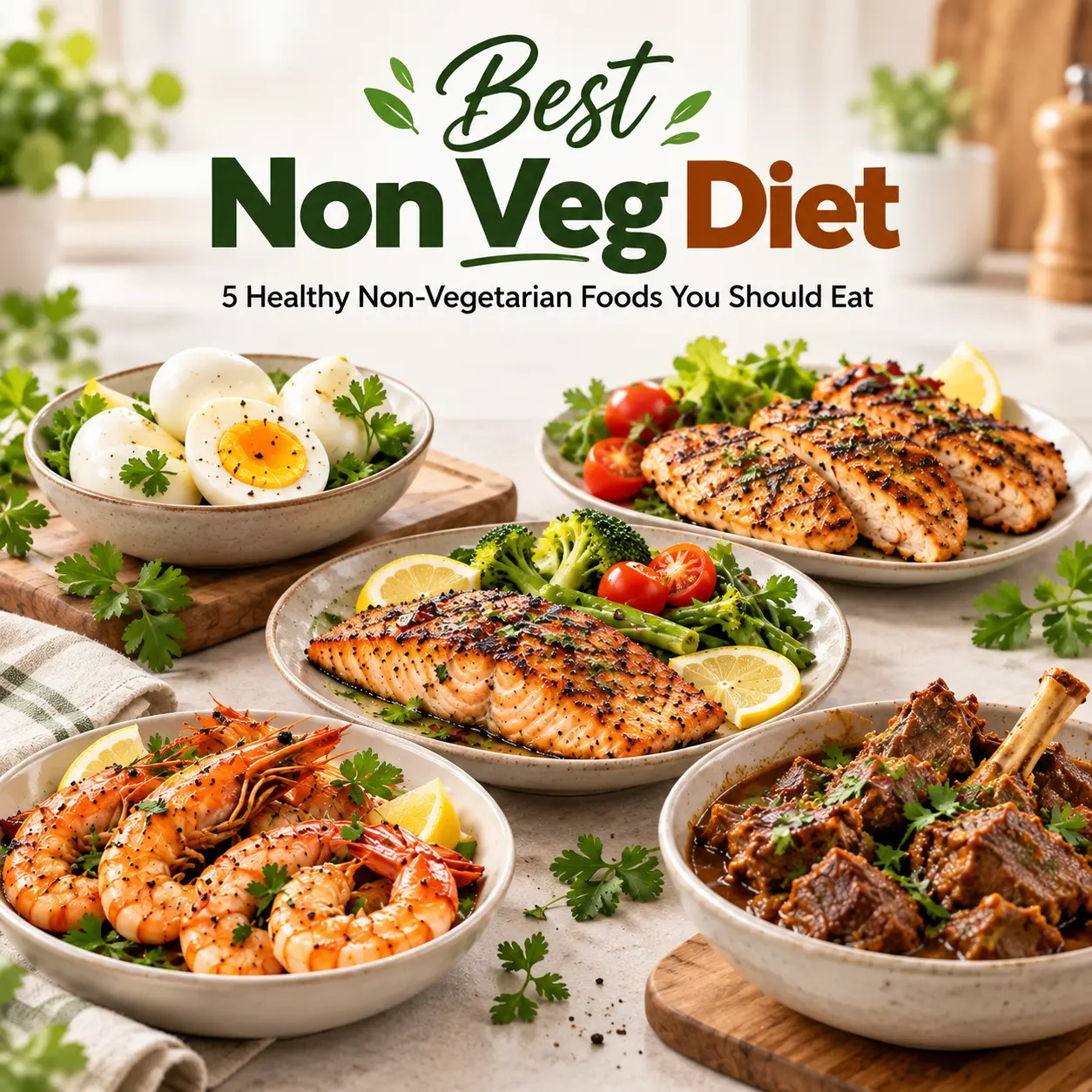 Best 5 non veg diet food