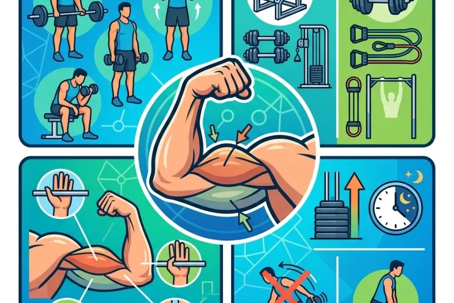 biceps workout chart