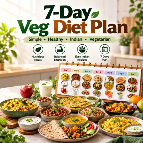 7 Days Veg Diet Plan
