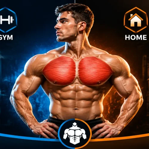 Chest workout at home and gym